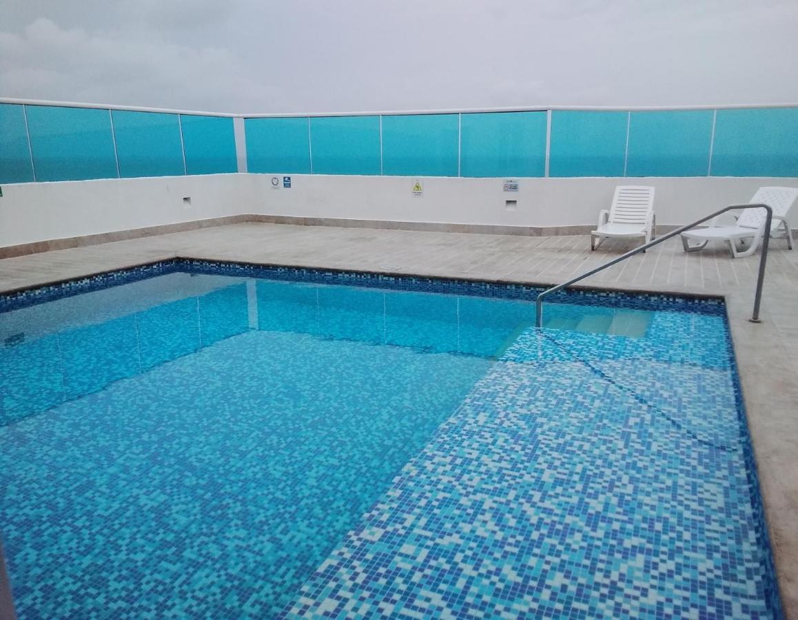 Apartamento , Vista A La Ciudad Antigua Y Playa Cartagena Dış mekan fotoğraf